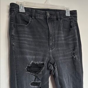 Distressed Black Women's Jeans size 12